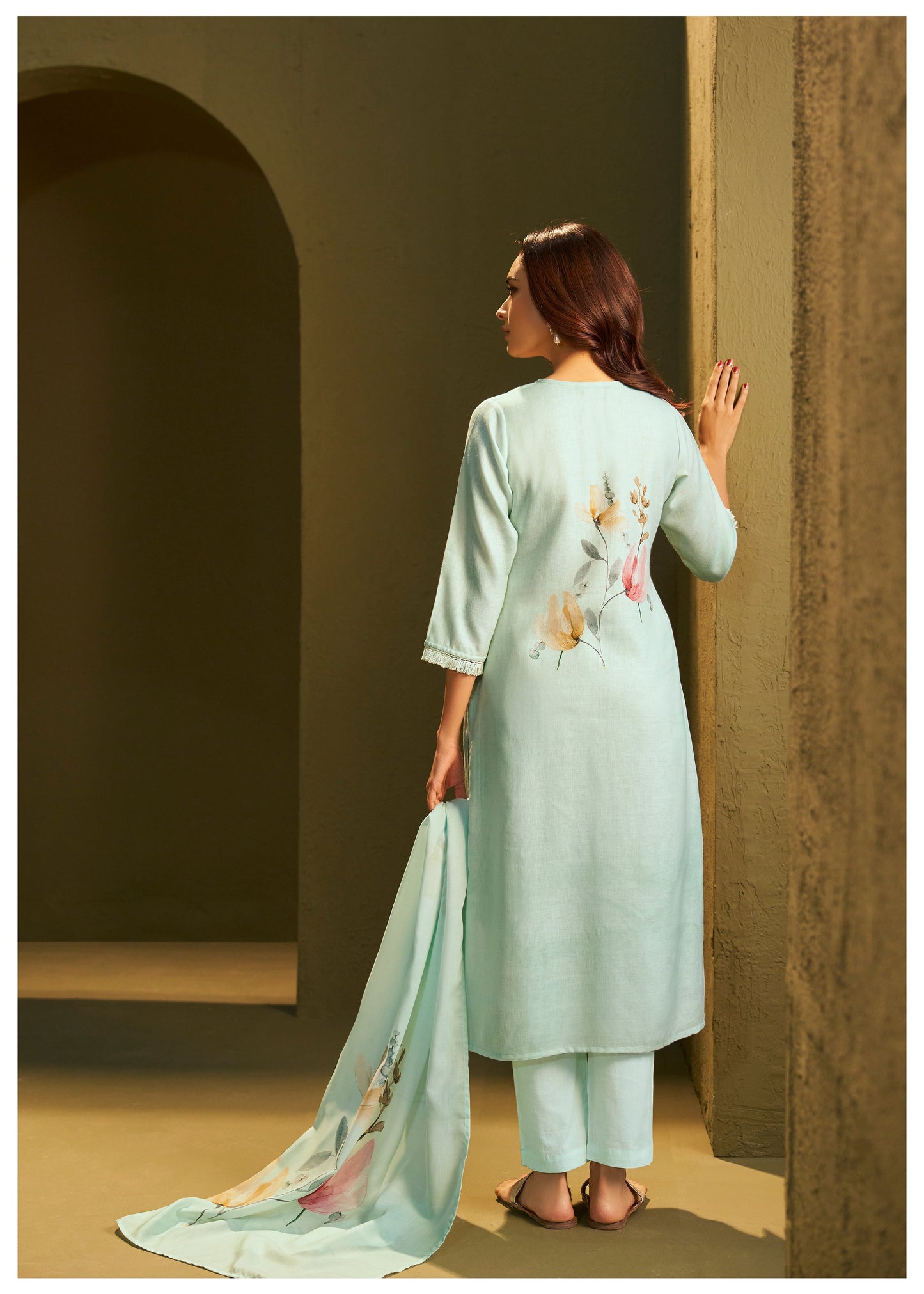 Mint Blossom Suit Set