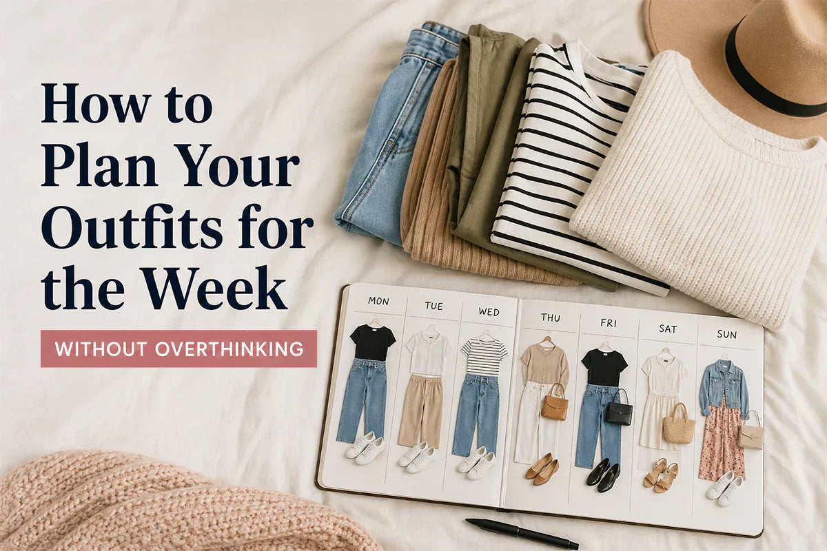 How to Plan Your Outfits for the Week | Faeezah