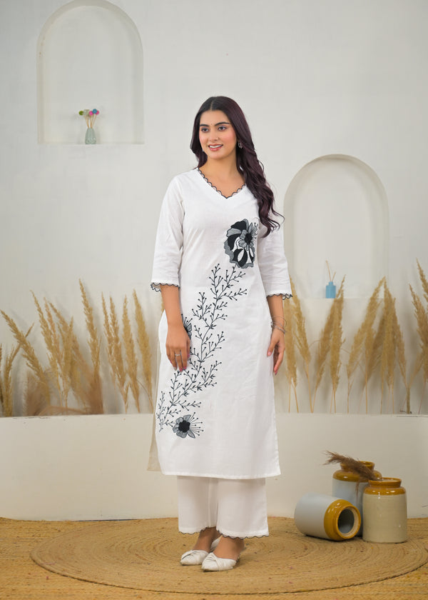Noor Phulkari Co-ord Set For Woman