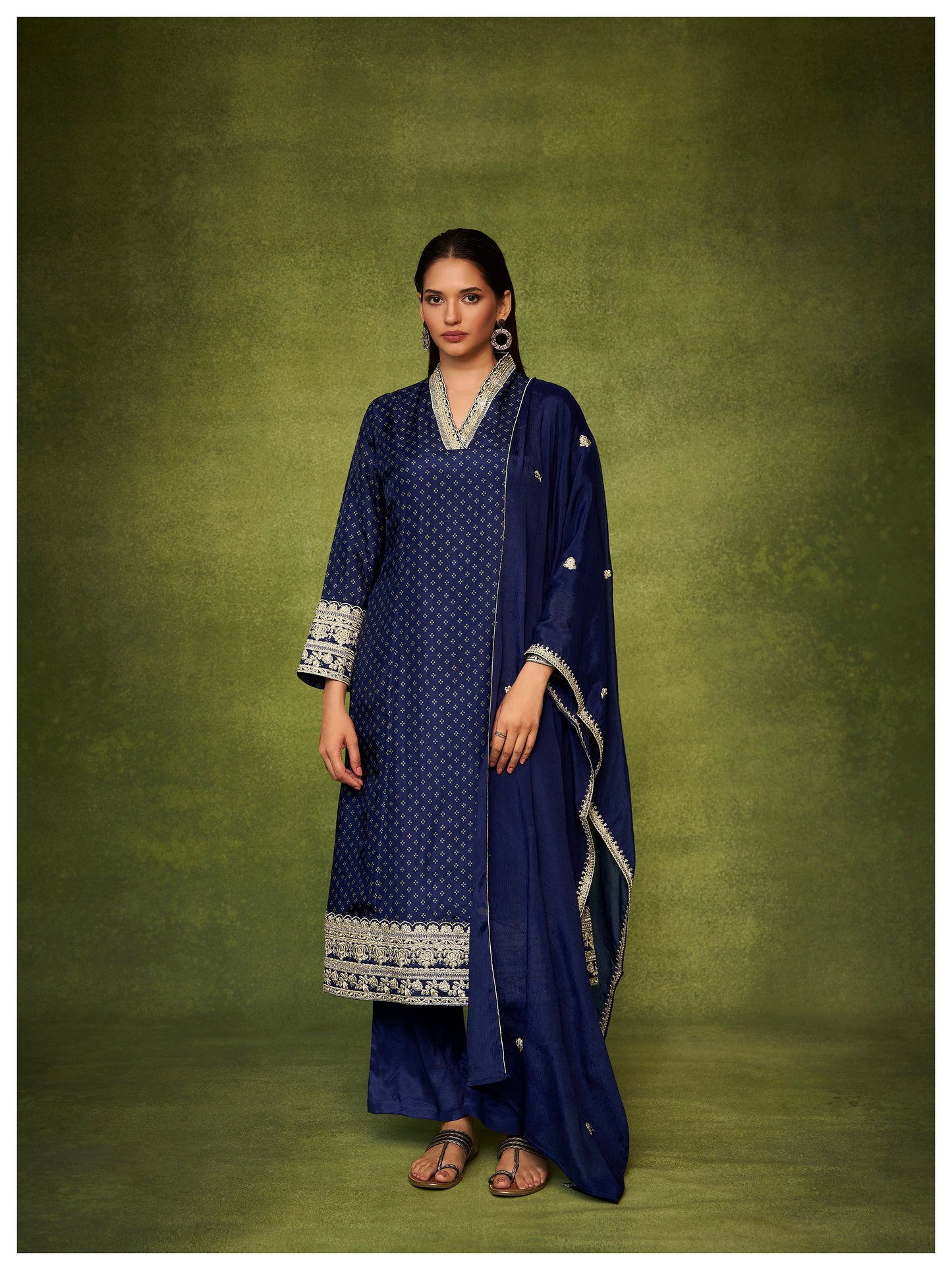 Neel Zari A-Line Party Suit