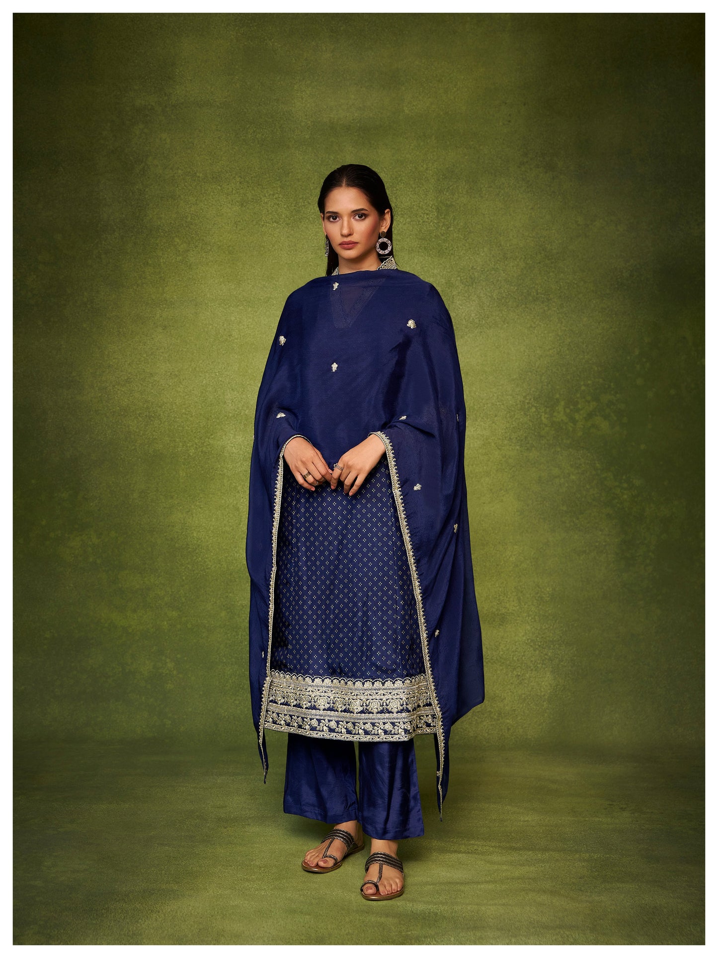 Neel Zari A-Line Party Suit