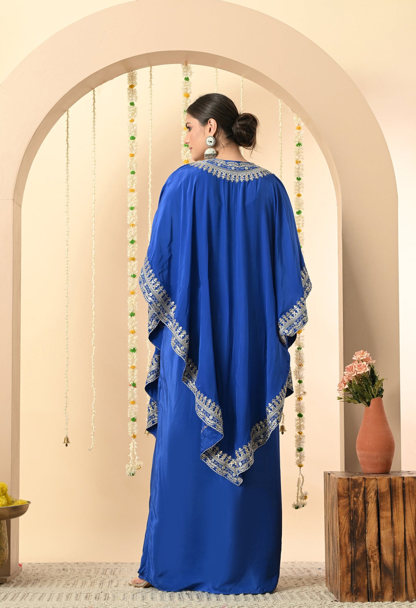 Stunning Royal Blue Partywear Set