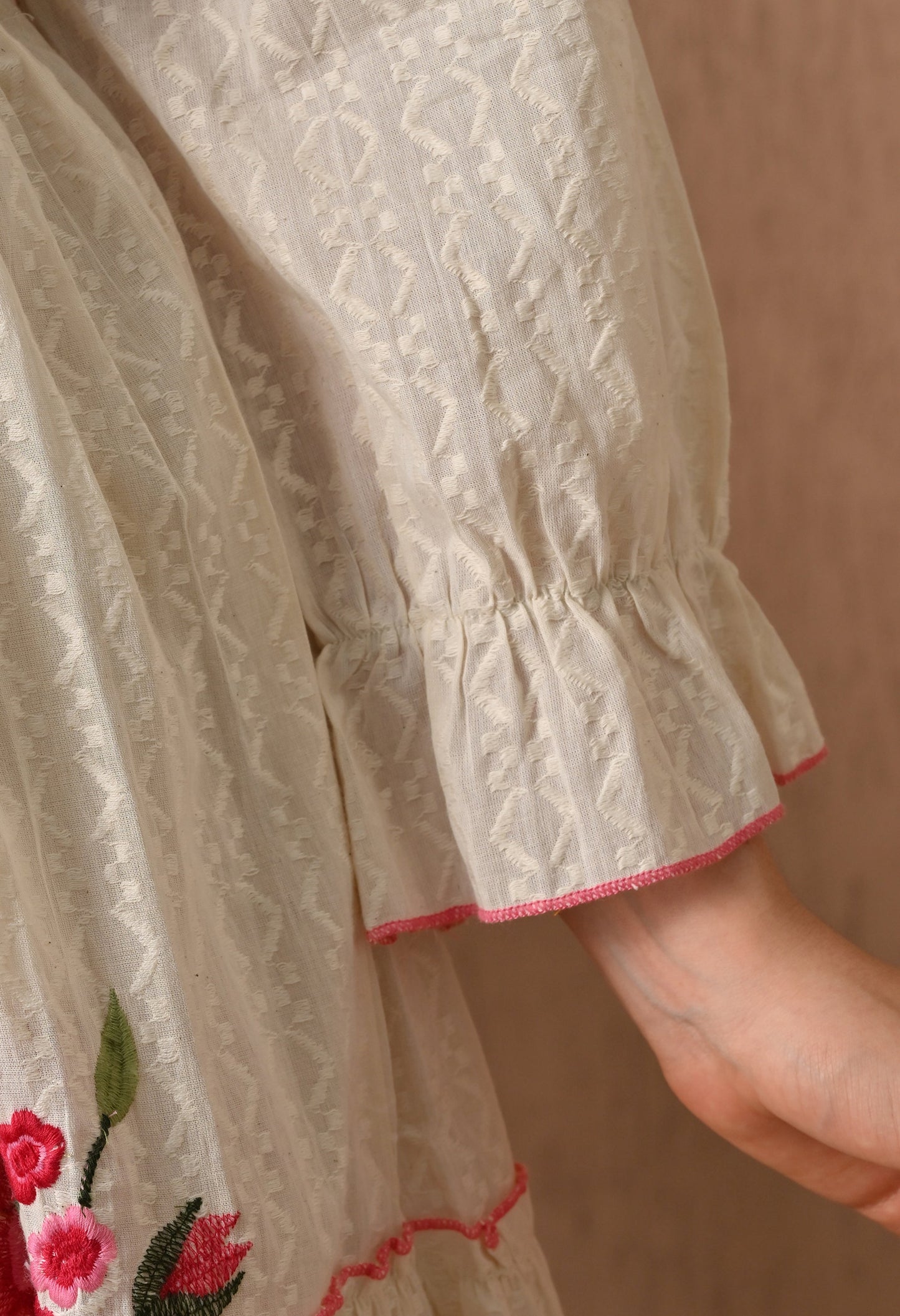 Elegant Off-White Frock Delight