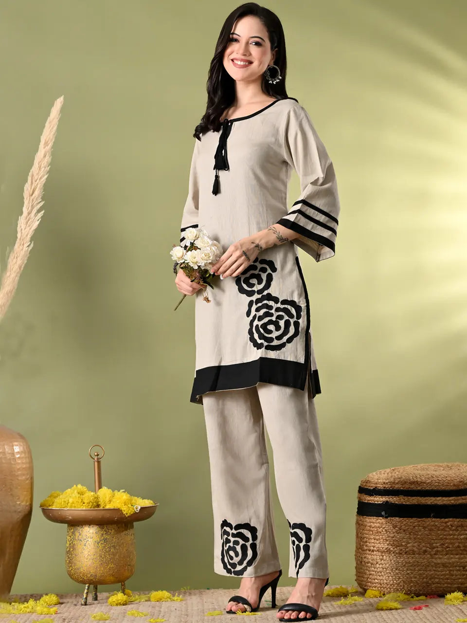 Sunshine Grace Cotton Co-ord Set