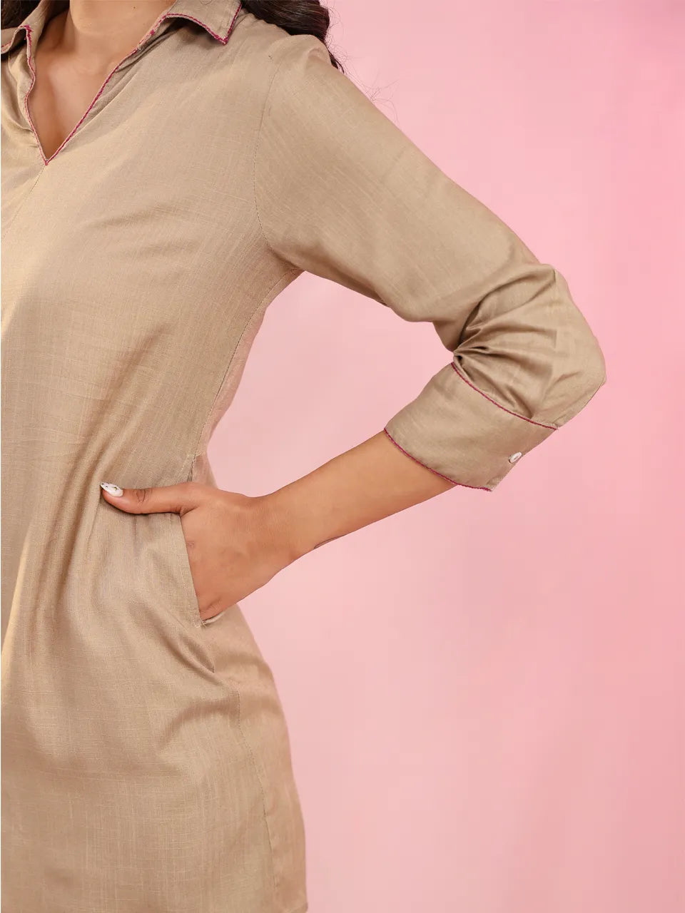 Blush Bloom Beige Co-ord Set