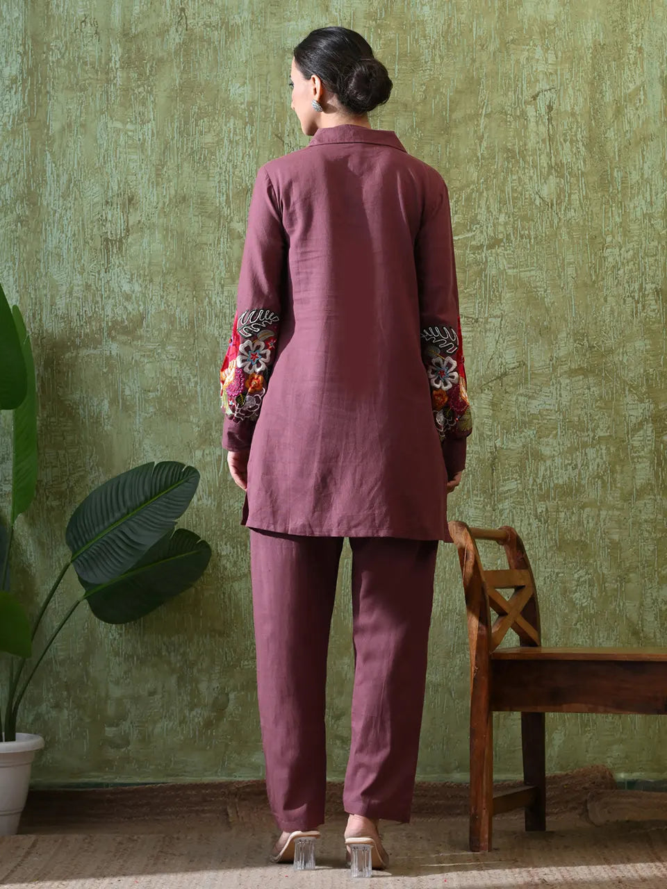 Royal Purple Co-ord Fashion Set